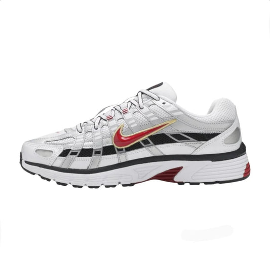 Nike P-6000 White Gold Red