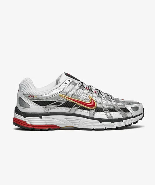 Nike P-6000 white varsity red