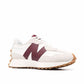 New balance 327 moonbeam burgundy
