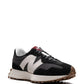 New Balance 327 black white gum