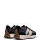 New Balance 327 black white gum
