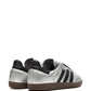 adidas Samba OG Silver Metallic/Black/Gum