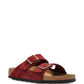 Birkenstock Arizona beet red sandals