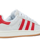 Adidas Wmns Campus 00s Crystal White Scarlet