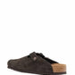 Birkenstock Boston mocha slipper