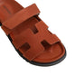 Hermes Oran sandal marron muscovado