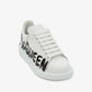 Alexander McQueen Oversized Graffiti White Black