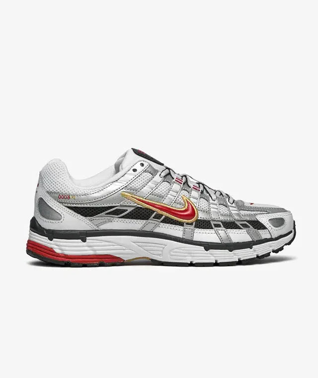 Nike P-6000 white varsity red