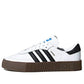 Samba rose White Black Gum