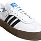 Samba rose White Black Gum