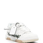 OFF-WHITE Out Of Office OOO Low Tops For Walking White Black