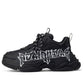 Balenciaga Triple S Diy Metal ‘Black White’