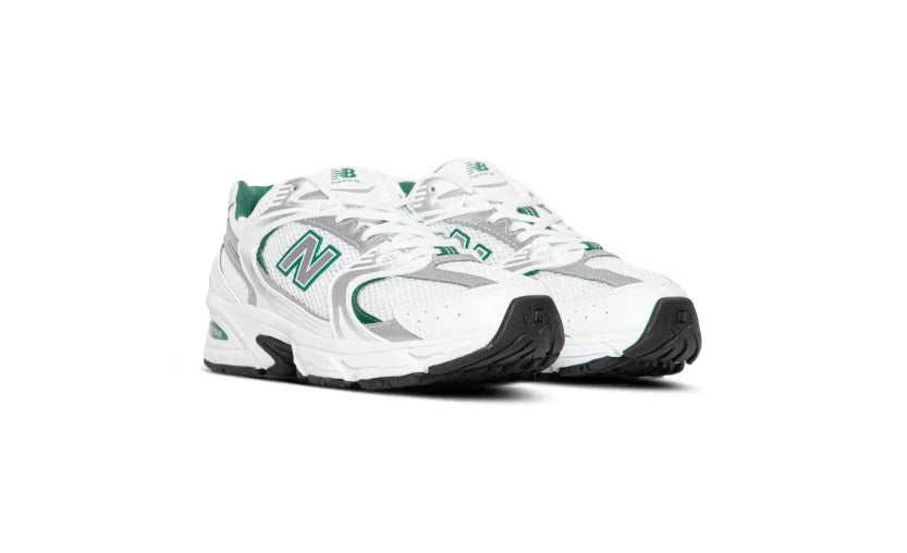 New Balance 530 White Silver Green