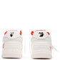 OFF-WHITE Out Of Office “OOO” Low Tops For Walking White Red SS22
