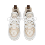 Louis Vuitton LV Archlight trainer white gold