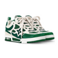Louis Vuitton LV trainer SK8 LOW TOP Green White