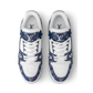 Louis Vuitton LV trainer LOW TOP blue white