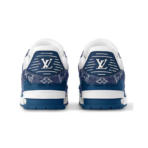 Louis Vuitton LV trainer LOW TOP blue white