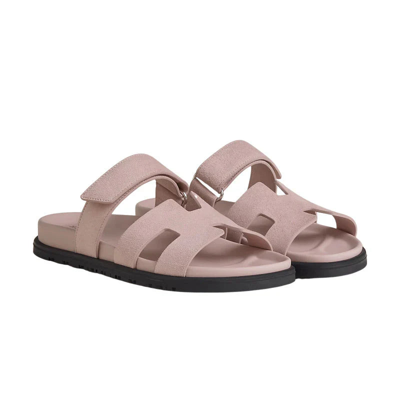 Hermes Chypre Sandal Rose Leather