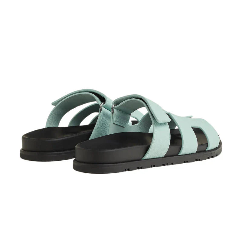 Hermes Chypre Sandal blue cristaux