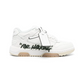 OFF-WHITE Out Of Office OOO Low Tops For Walking White Black