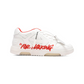 OFF-WHITE Out Of Office “OOO” Low Tops For Walking White Red SS22