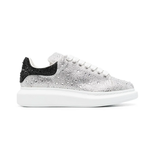 Alexander McQueen Oversized Crystal White