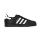 Adidas superstar black white