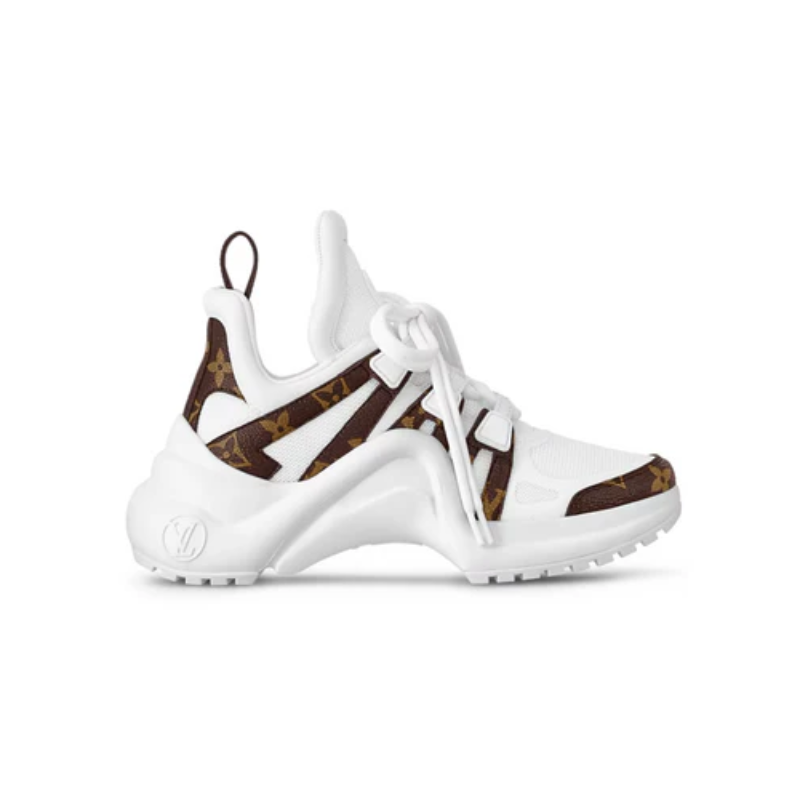 Louis Vuitton LV Archlight trainer white brown