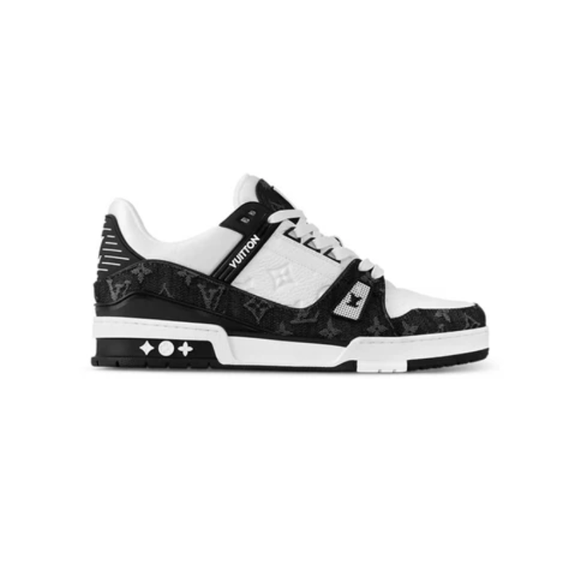 Louis Vuitton LV trainer LOW TOP black white