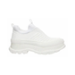 Alexander McQueen Tread Slick Zip Up sneaker - White