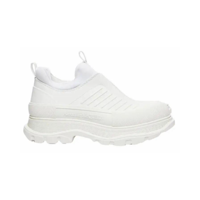 Alexander McQueen Tread Slick Zip Up sneaker - White