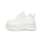 Alexander McQueen Tread Slick Zip Up sneaker - White