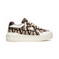 Valentino Garavani One Stud XL leather - Off-White & Brown