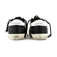 Golden Goose Super-Star glitter black with a silver star