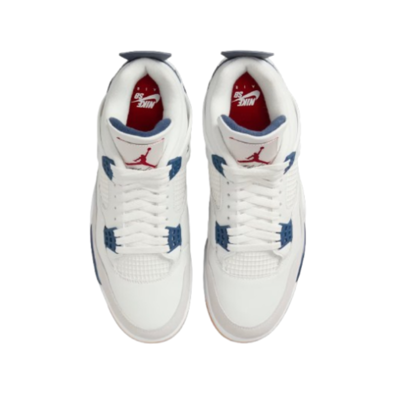Nike SB x Air Jordan 4 Summit White/Navy/Neutral Grey/White