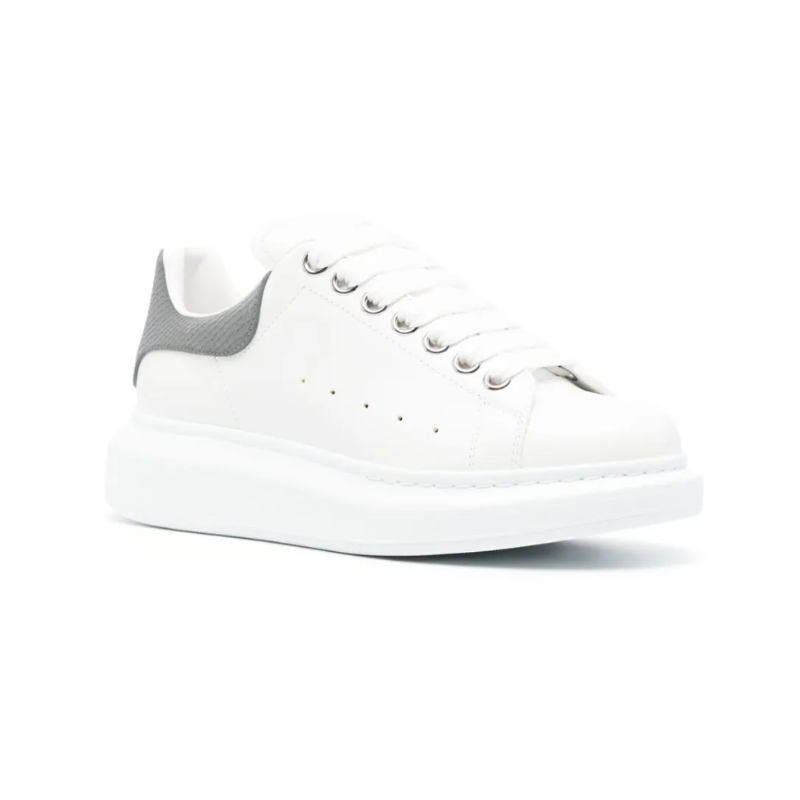 Alexander McQueen Oversized sneakers - white with grey suede
