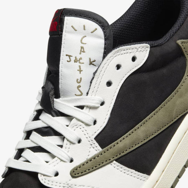 Air Jordan 1 Retro Low x Travis Scott Olive