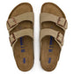 Birkenstock Arizona taupe Suede Sandals