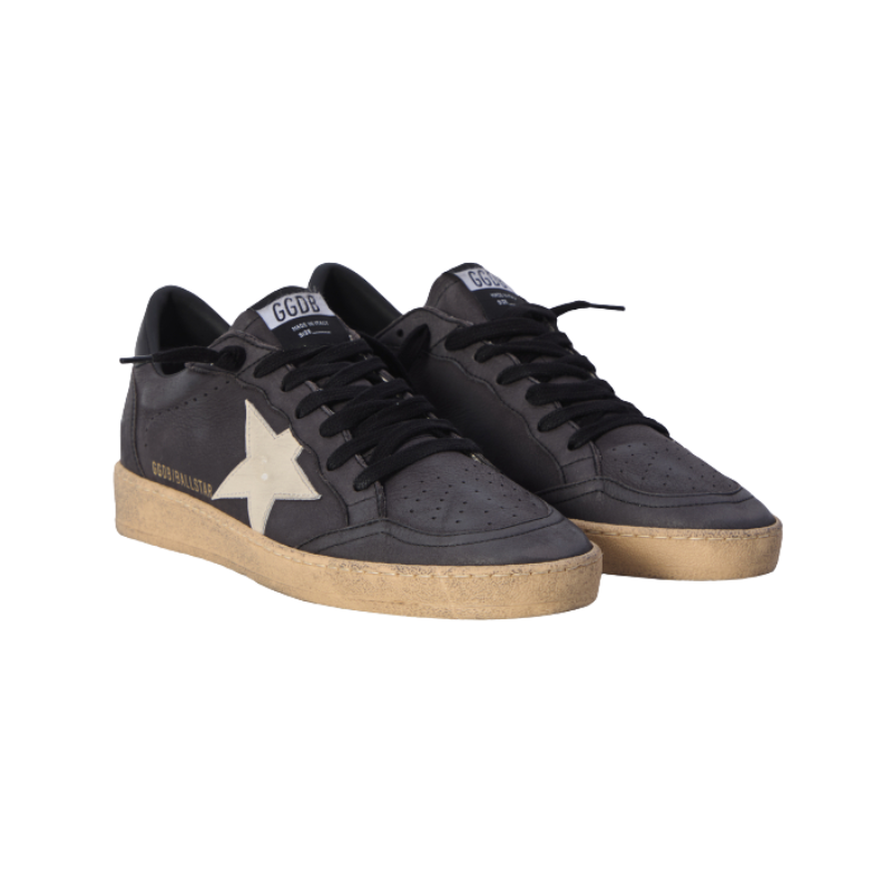 Golden Goose Ball Star dark grey/sand