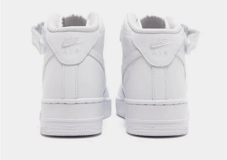 Nike Air Force 1 Mid plain white