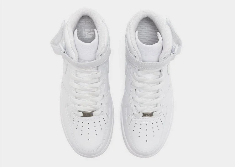 Nike Air Force 1 Mid plain white