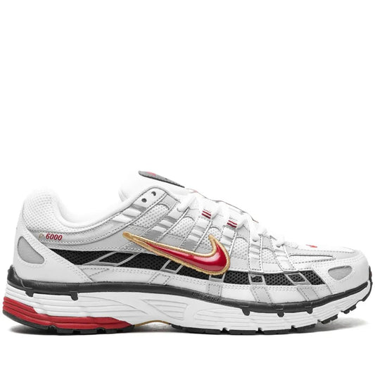 Nike P-6000 White Gold Red