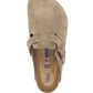 birkenstock boston taupe suede